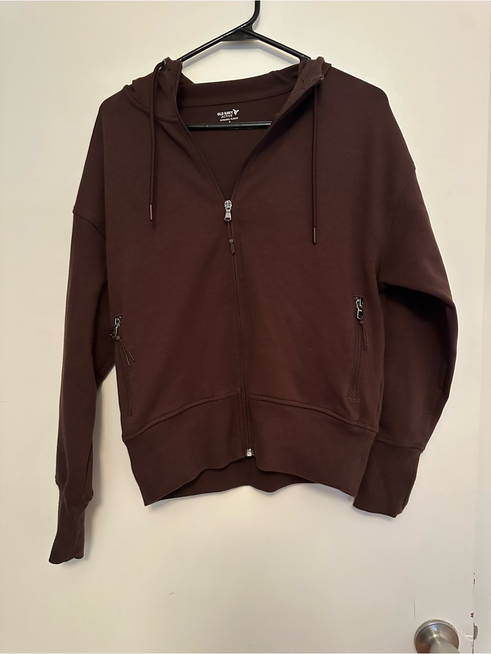 Old Navy Active Brown Full-Zip Women's Dynamic Fleece